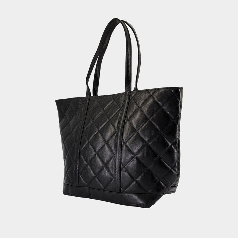 Xl Shopper Bag - Vanessa Bruno - Leather - Black