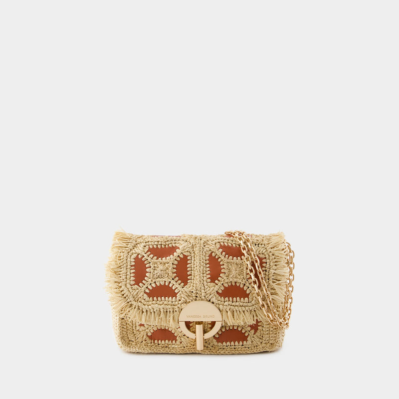 Moon Crossbody - Vanessa Bruno - Raffia - Brown