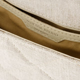 Nano Moon Bag - Vanessa Bruno - Linen - Beige