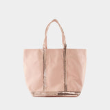 Shopping bag L - Vanessa Bruno - Cotton - Pink