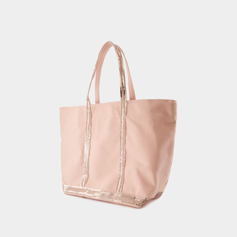 Shopping bag L - Vanessa Bruno - Cotton - Pink