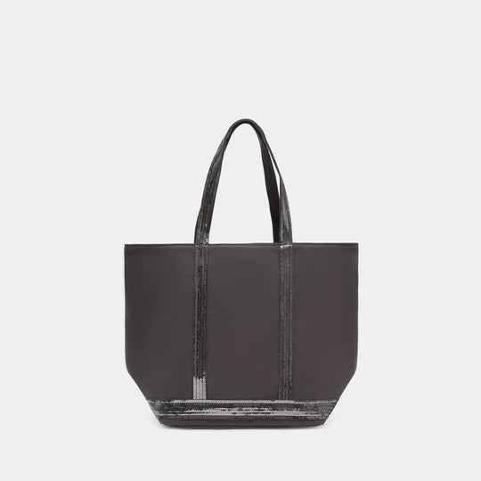 M Shopper Bag - Vanessa Bruno - Cotton - Grey