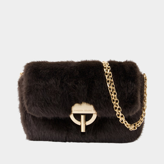 Moon Moyen Shoulder Bag - Vanessa Bruno - Synthetic - Brown