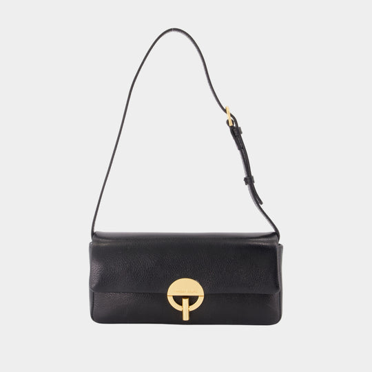 Moon Shoulder Bag - Vanessa Bruno - Leather - Black