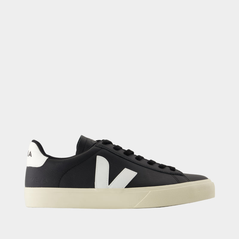 Veja Campo 男士经典纯色皮质 低帮运动鞋正品