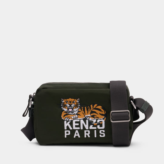 Shoulder Bag - Kenzo - Synthetic - Khaki