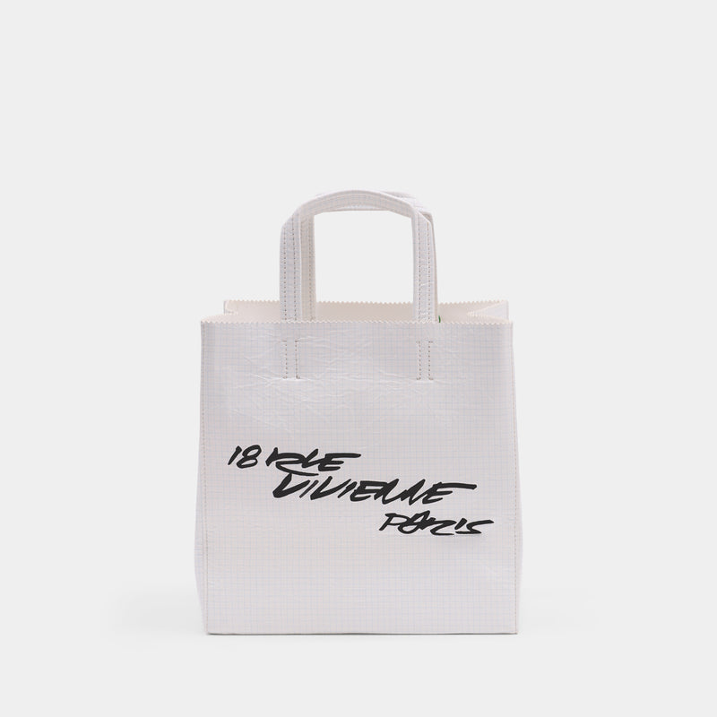 Small shopping bag - Kenzo - Leather - White
