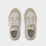 浪凡 Lanvin Tennis Low Top Sneakers 皮质低帮运动鞋