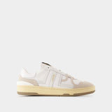 Clay Sneakers - Lanvin - Leather - White