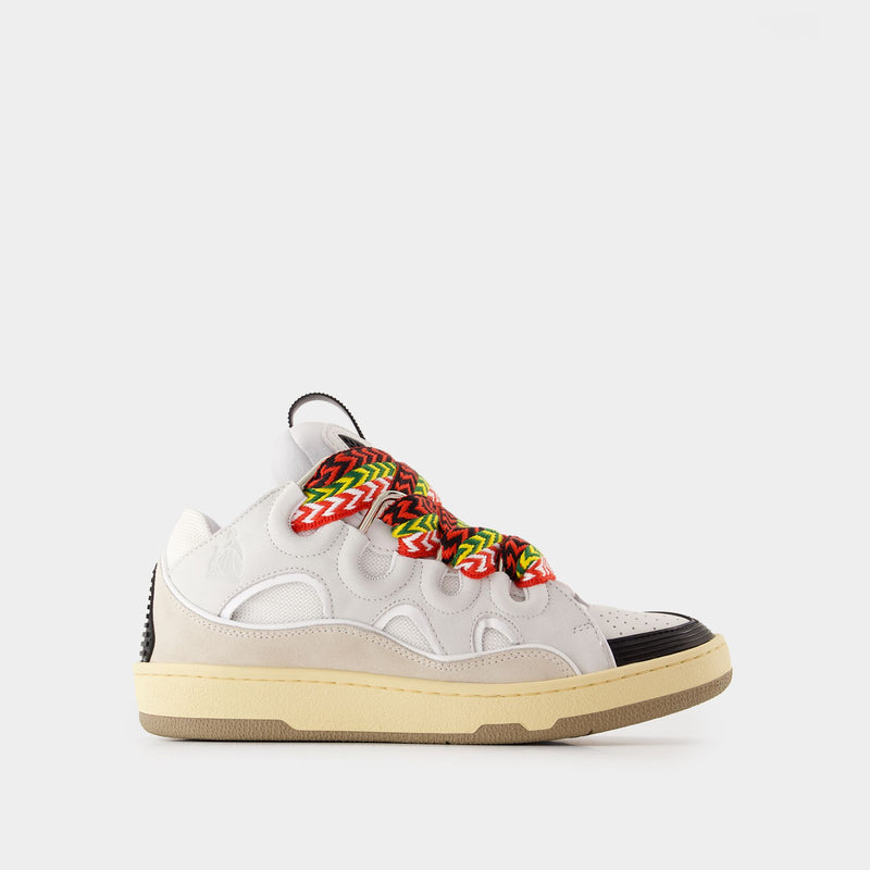 Curb Sneakers - Lanvin - Synthetic - White