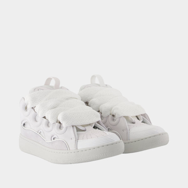 Curb Sneakers - Lanvin - Synthetic - White