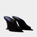 Midnight Step Pumps - Lanvin - Leather - Black