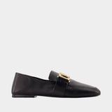 Mere Et L'enfant Loafers - Lanvin - Leather - Black