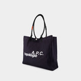 A.P.C. Topologie Shopper 棉质托特包