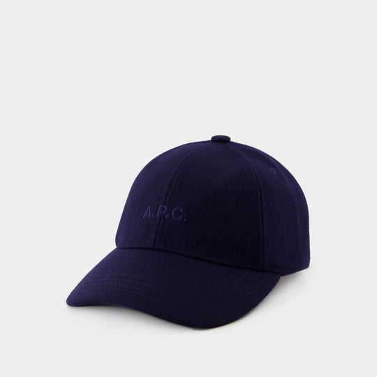 Charlie Cap - A.P.C. - Wool - Blue