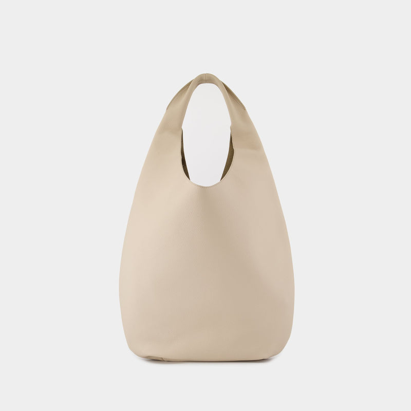 Le Neige Shoulder Bag - A.P.C. - Leather - Beige