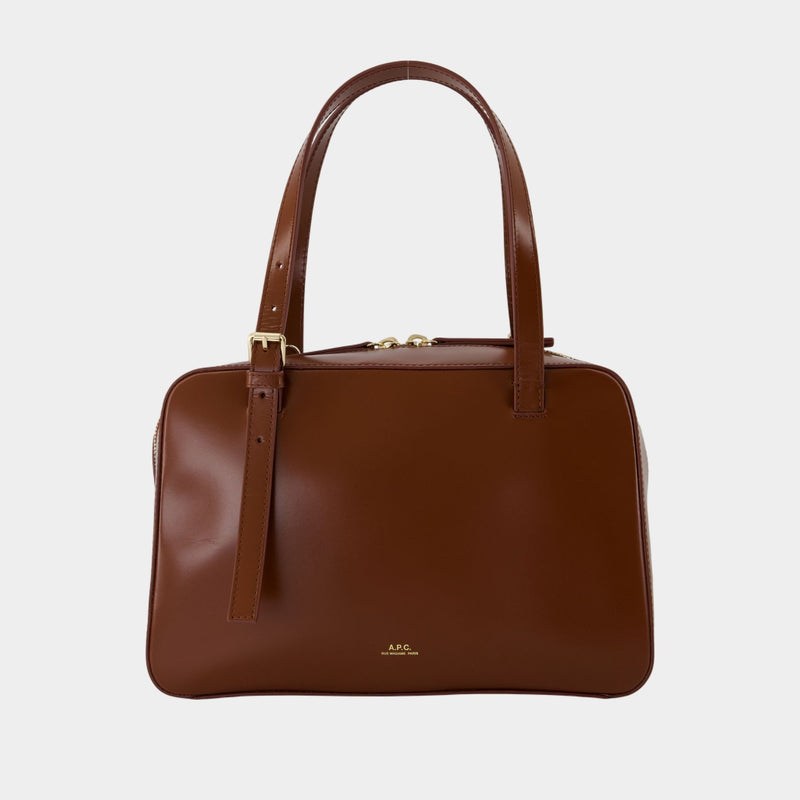 Virginie Crossbody - A.P.C. - Leather - Brown