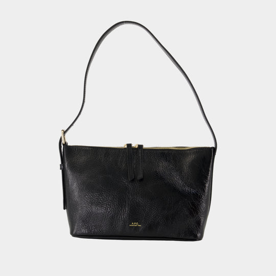 Vera Shoulder Bag - A.P.C. - Leather - Black