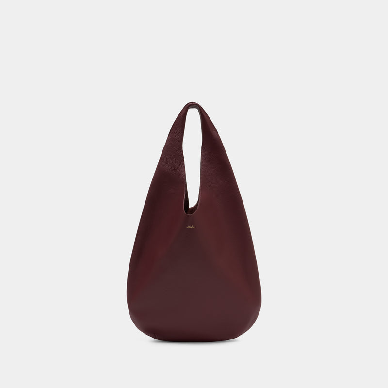 Le Neige Shopper Bag - A.P.C. - Leather - Red