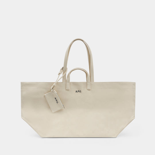 Le Drummer Shopper Bag - A.P.C. - Cotton - White