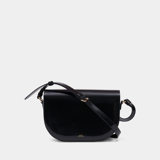 Le B Side Shoulder Bag - A.P.C. - Leather - Black