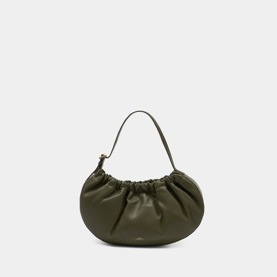 Ninon Hoop Purse - A.P.C. - Synthetic - Khaki
