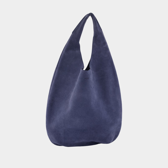 Le Neige Shopper Bag - A.P.C. - Leather - Blue