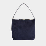 Vera Maxi Shoulder Bag - A.P.C. - Leather - Blue