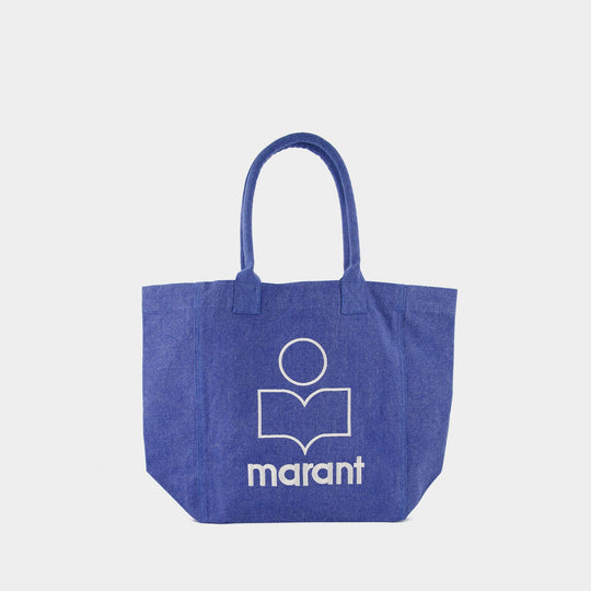 Yenky 蓝色棉质单肩包