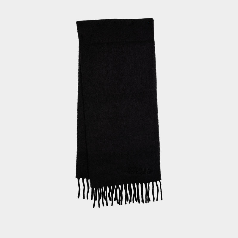 Firny Gz Scarf - Isabel Marant - Wool - Black