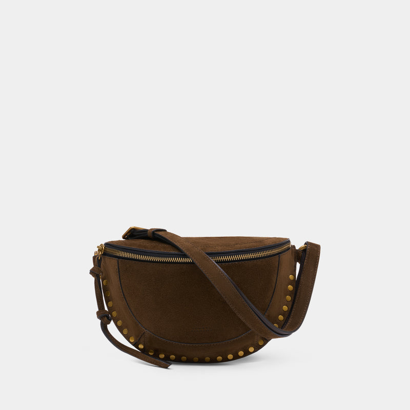 Skano Gz Shoulder Bag - Isabel Marant - Leather - Khaki