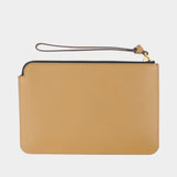 Flat Pouch - Isabel Marant - Leather - Brown