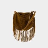 Oskan Soft Gd Crossbody - Isabel Marant - Leather - Brown