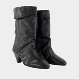 Dalby boots - Isabel Marant - Leather - Black