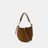 Oskan Soft Zip Gz Shoulder Bag - Isabel Marant - Leather - Brown