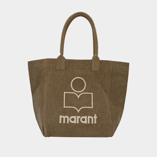 Yenky Gz 卡其色棉质购物包