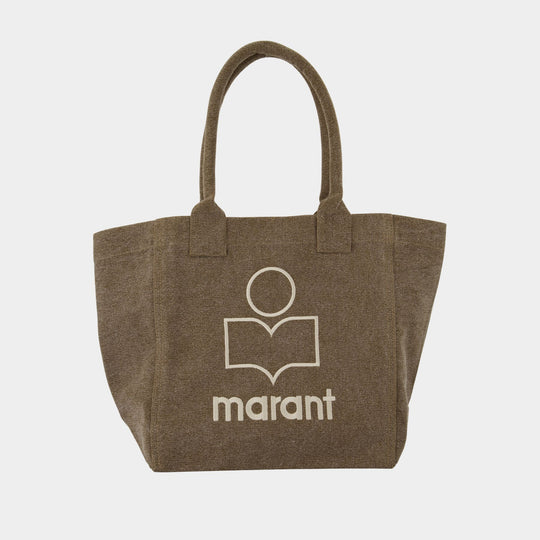 Small Yenky Gz 卡其色棉质小号购物包