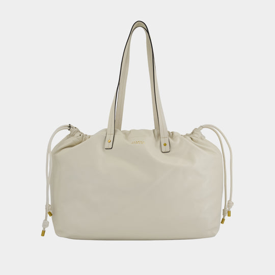 Silven Gb Shoulder Bag - Isabel Marant - Leather - White