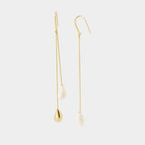 Asymmetric Earrings - Isabel Marant - Metal - Gold-tone