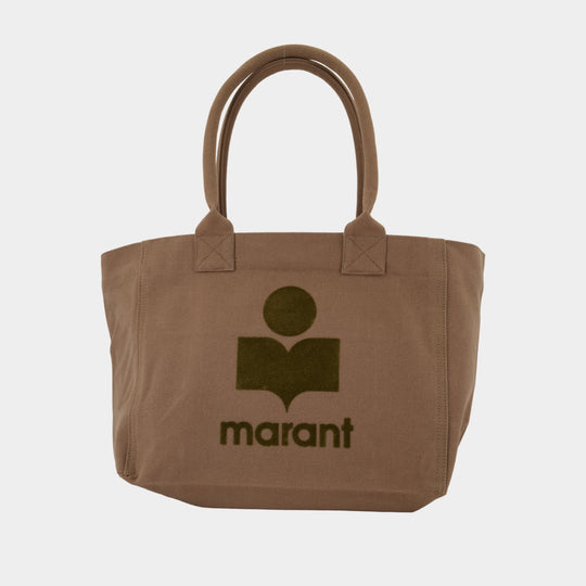 Yenky Gz Shopper Bag - Isabel Marant - Cotton - Khaki