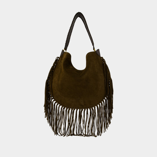 Oskan Soft Ga Shoulder Bag - Isabel Marant - Leather - Brown