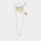 Pendant Gd Brooch - Isabel Marant - Metal - Silver