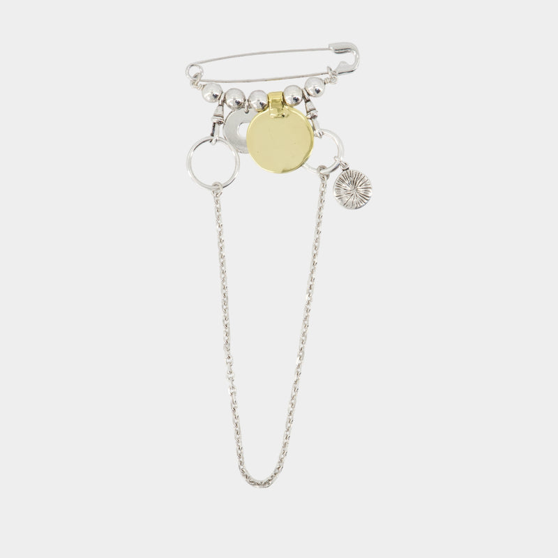 Pendant Gd Brooch - Isabel Marant - Metal - Silver