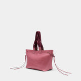 Wardy Gz Shopper Bag - Isabel Marant - Leather - Pink