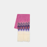 Amanie Ga Scarf - Isabel Marant - Wool - Pink