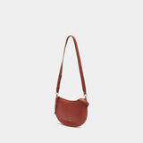 Oskan Soft Zip Gd Shoulder Bag - Isabel Marant - Leather - Brick
