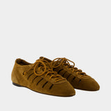Leyza ballet flats - Isabel Marant - Leather - Brown
