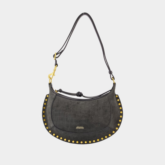 Oskan Moon Shoulder Bag - Isabel Marant - Leather - Black