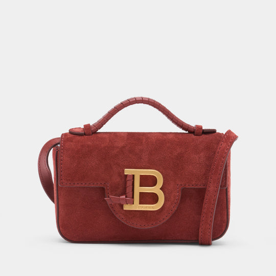B-Buzz Mini Bag 17 - Balmain - Leather - Red