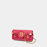 B-Buzz 23 Shoulder Bag - Balmain - Leather - Pink